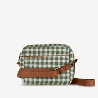 Camera Bag - Winter Gingham - Olive - JOYN