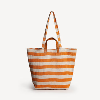 Carryall Tote - Gold Stripe - JOYN