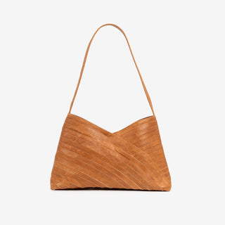 Crisscross Handbag - Camel - JOYN