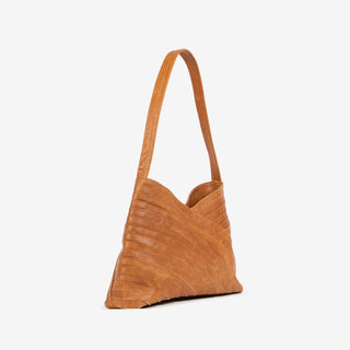 Crisscross Handbag - Camel - JOYN