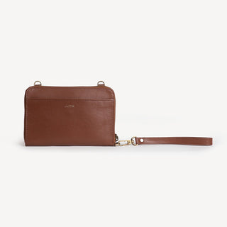 Crossbody Wallet - Chocolate Brown - JOYN