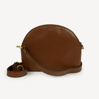 Halfmoon Crossbody - Chocolate Brown - JOYN