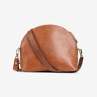 Halfmoon Crossbody - Vintage Brown - JOYN