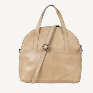 Halfmoon Handbag - Taupe - JOYN