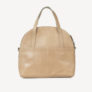 Halfmoon Handbag - Taupe - JOYN