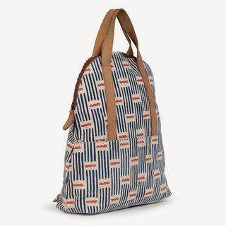 Halfmoon Laptop Backpack - Monsoon Print - JOYN