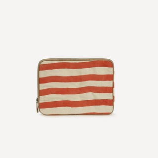 Laptop Sleeve - Large Cinnamon Stripe Print - JOYN