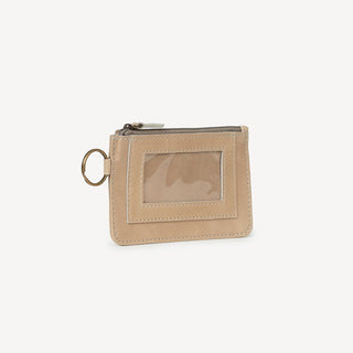 Leather ID Pouch - Taupe - JOYN