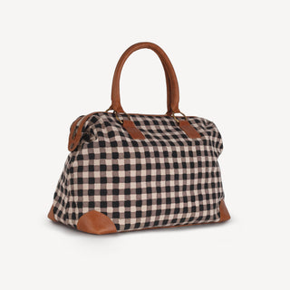 Malti Weekender - Winter Gingham - Ink - JOYN