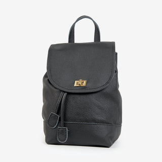 Mini Foldover Backpack - Black - JOYN