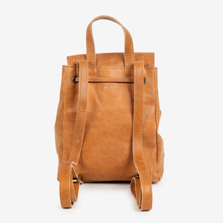 Mini Foldover Backpack - Camel - JOYN