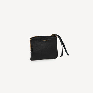 Mini Zipper Wallet - Black - JOYN