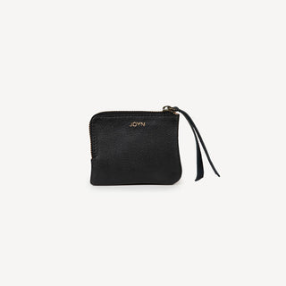 Mini Zipper Wallet - Black - JOYN