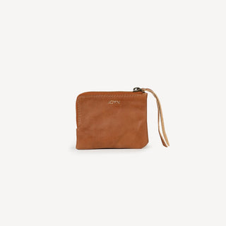 Mini Zipper Wallet - Camel - JOYN