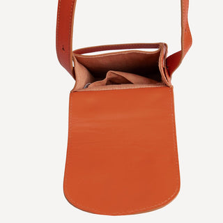 The Boxy Crossbody - Burnt Sienna - JOYN