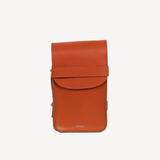 The Boxy Crossbody - Burnt Sienna - JOYN