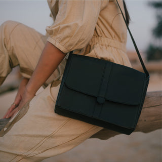 The Maker's Satchel - Black - JOYN