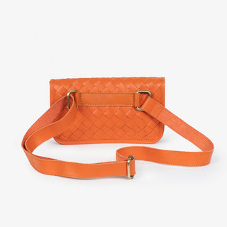 Woven Belt Bag - Burnt Sienna - JOYN